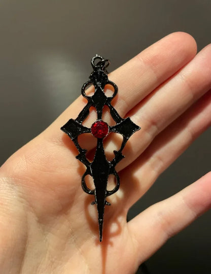 Collier vampire gothique